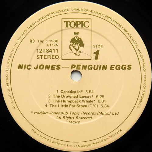 Nic Jones / Penguin Eggsβ