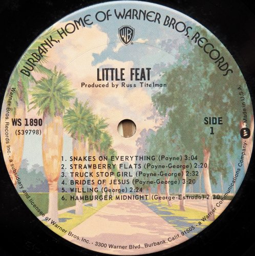 Little Feat / Little Feat (US Later)の画像
