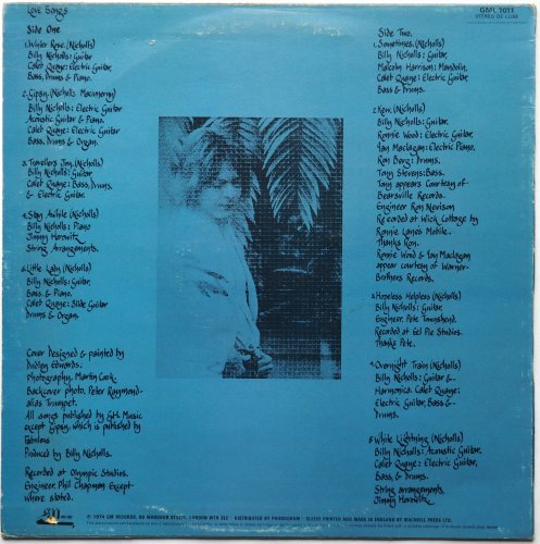 Billy Nicholls / Love Songsの画像