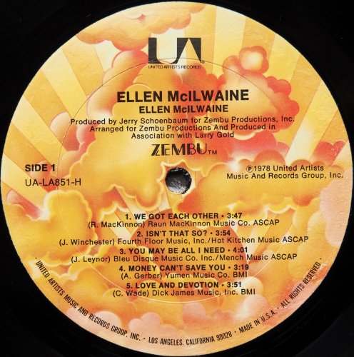 Ellen McIlwaine / Ellen McIlwaine (w/Promo Sheet & Big Photo!!)β