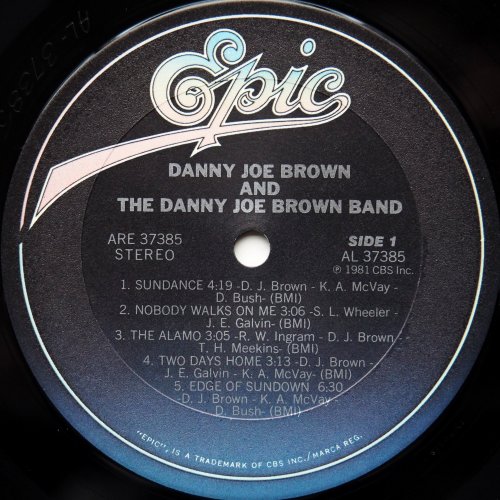 Danny Joe Brown And The Danny Joe Brown Band / Same (w/Promo Sheet & Big Photo!!)β