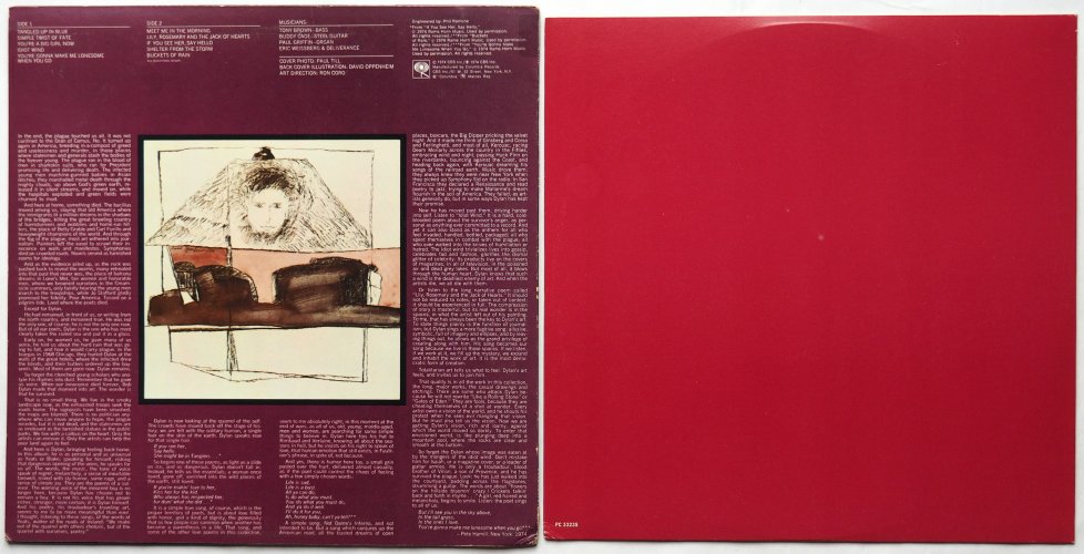 Bob Dylan / Blood On The Tracks (US)β