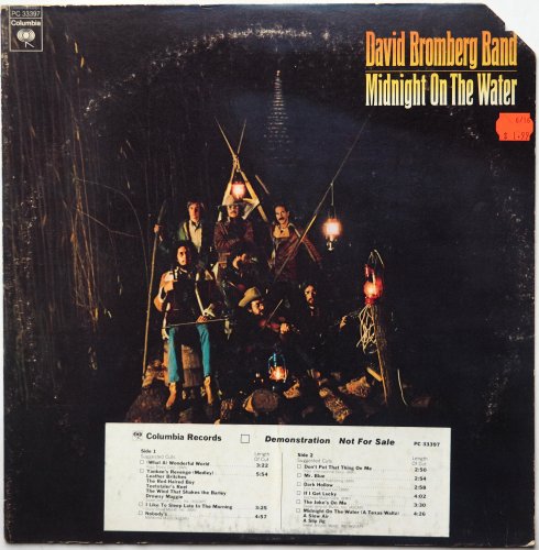 David Bromberg Band / Midnight On The Water (US Whte Label Promo)β