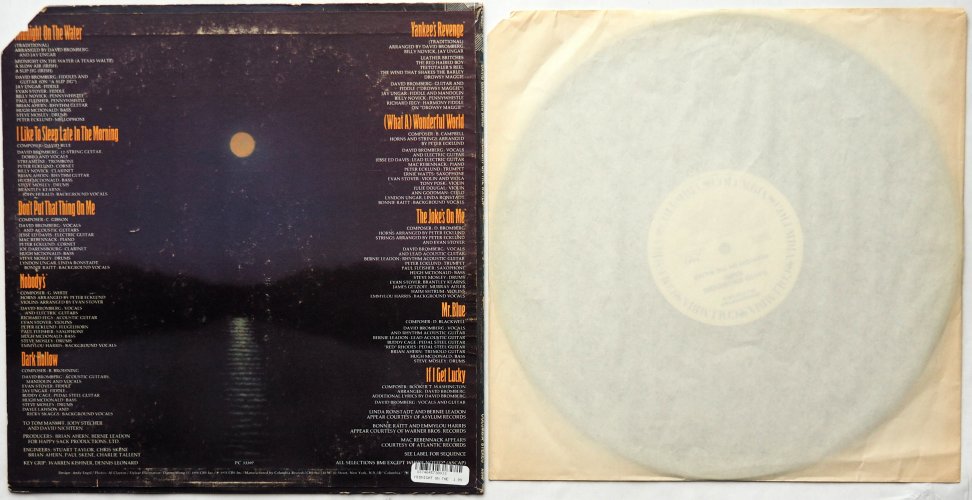 David Bromberg Band / Midnight On The Water (US Whte Label Promo)β