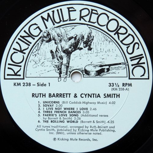 Ruth Barrett & Cyntia Smith / Music Of The Rolling Worldβ