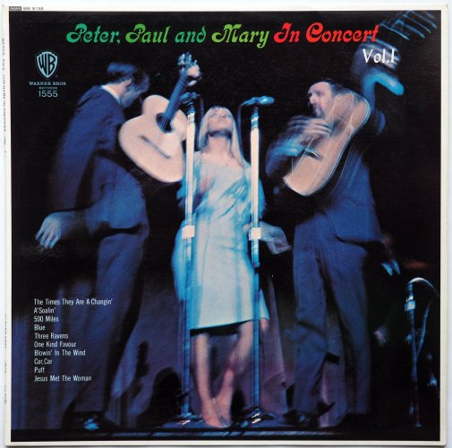 Peter, Paul And Mary (PP&M) / In Concert Vol. 1 (UK Grey Label Early Issue Mono)β