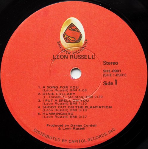 Leon Russell / Leon Russell (US Early 2nd Issue)β