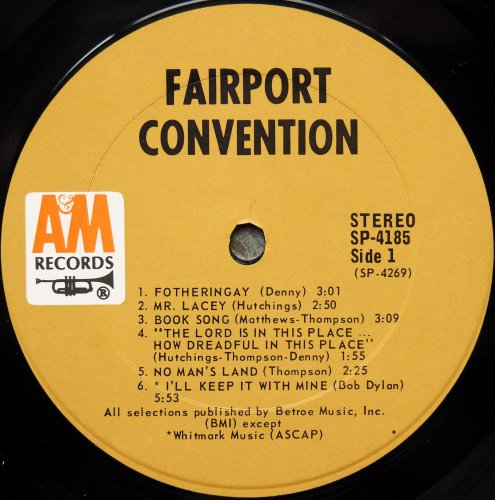 Fairport Convention / Fairport Convention (What We Did On Our Holidays: US Early Issue In Shrink)β