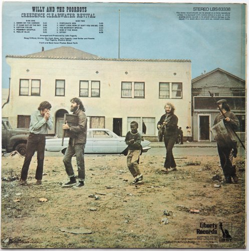 Creedence Clearwater Revival / Willy And The Poor Boys (UK Matrix-1)β
