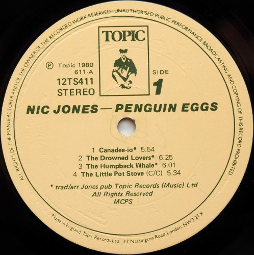 Nic Jones / Penguin Eggsの画像