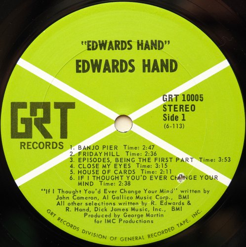 Edwards Hand / Edwards Hand (In Shrink)の画像