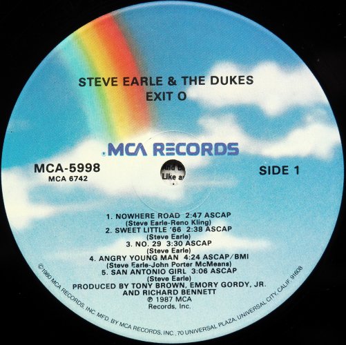 Steve Earle & The Dukes / Exit 0β