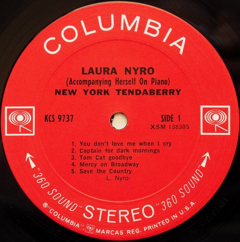 Laura Nyro / New York Tendaberry (US 2 Eye Early Issue w/Booklet!!)β