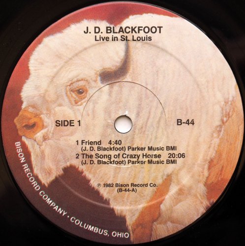 J.D. Blackfoot / Live In St. Louis?July 16,1982 (In Shrink)β