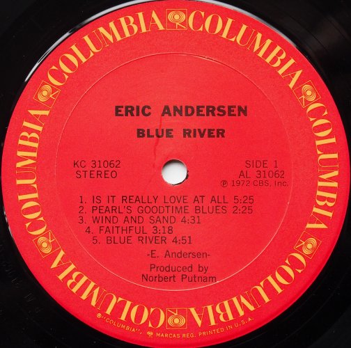 Eric Andersen / Blue River (/US Early Issue)β