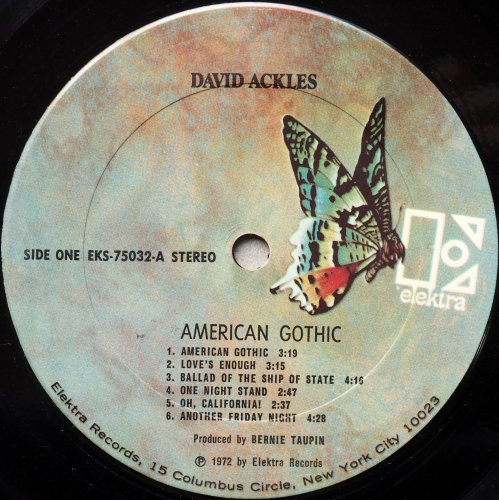 David Ackles / American Gothicの画像