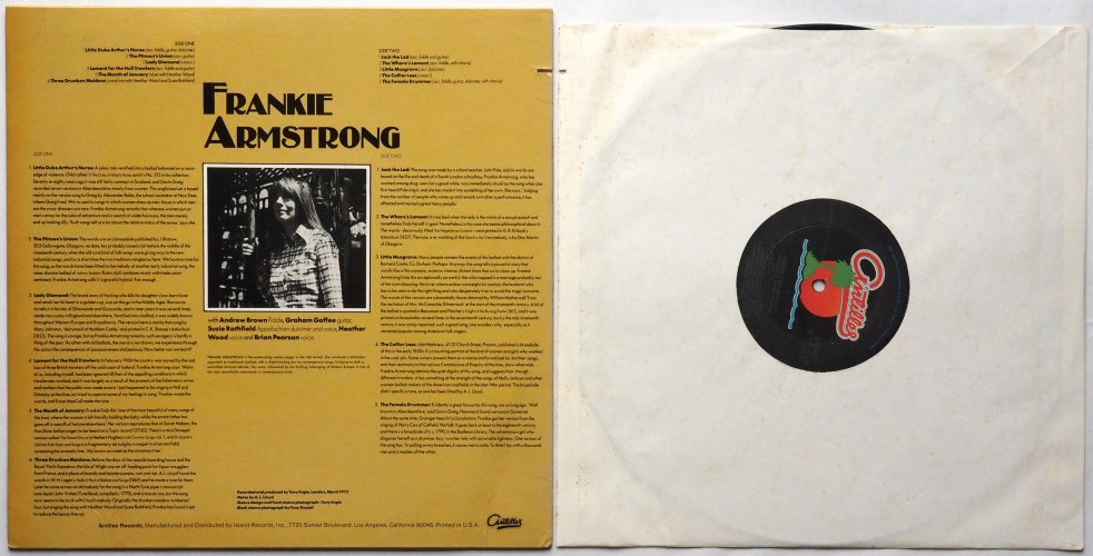Frankie Armstrong / Songs and Ballads (US)の画像