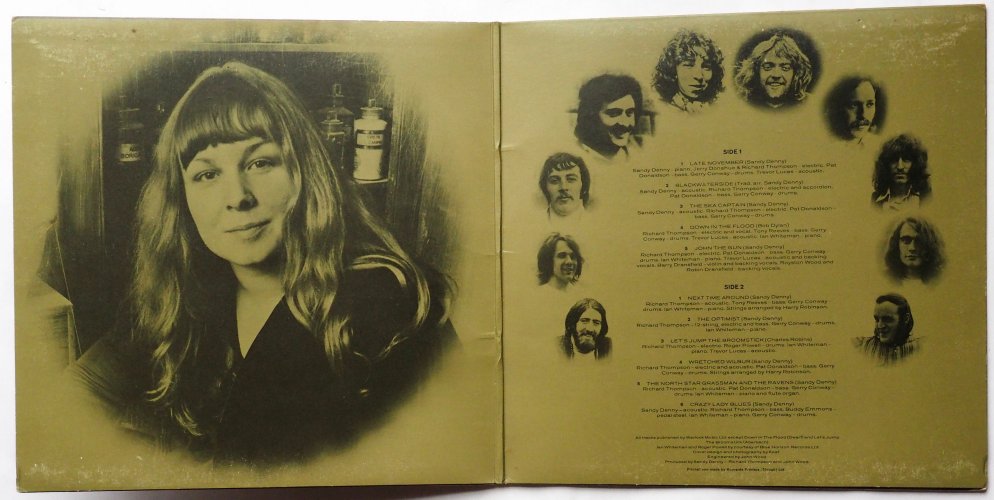 Sandy Denny / The North Star Grassman And The Ravens (UK 1st Issue STERLING)の画像