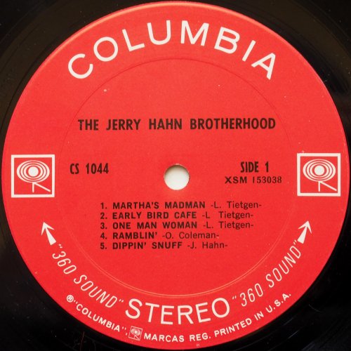 Jerry Hahn Brotherhood, The / The Jerry Hahn Brotherhood (US Early Issue)の画像