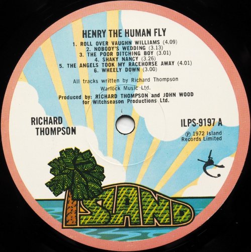Richard Thompson / Henry The Human Fly! (UK Matrix-1)の画像