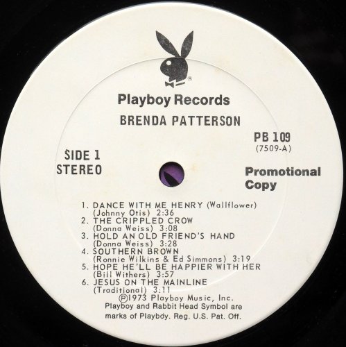 Brenda Patterson / Brenda Patterson (White Label Promo)の画像