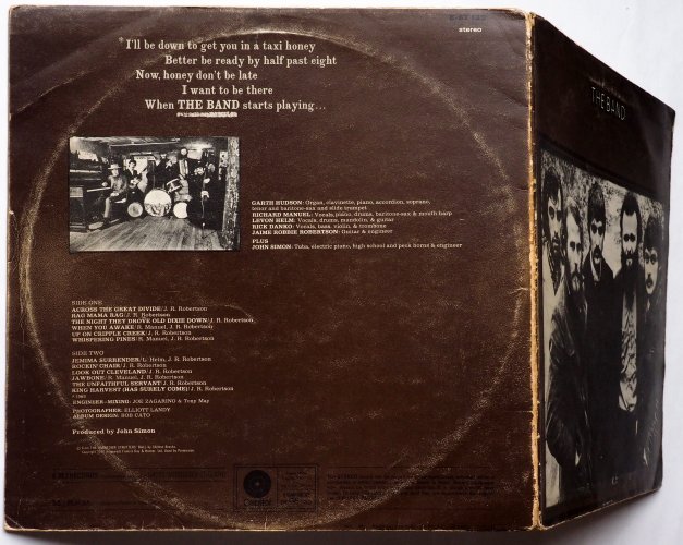 Band, The / The Band (UK Early Press)β