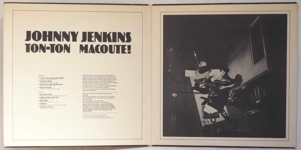 Johnny Jenkins / Ton-Ton Macoute! (Rare UK Early Issue!!)β