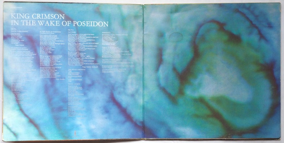 King Crimson / In The Wake Of Poseidon (UK Pink Label Matrix-1)の画像