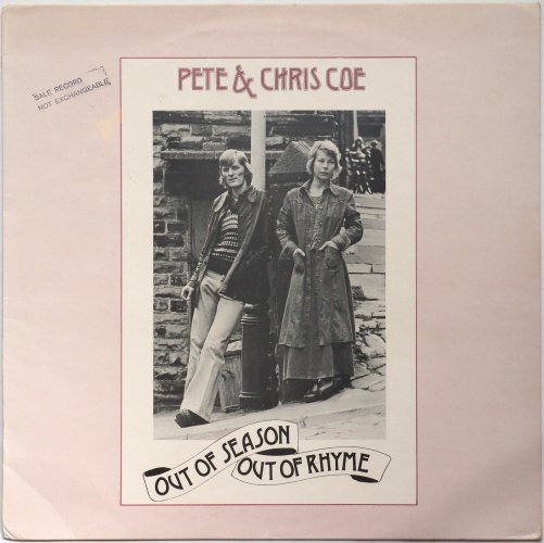 Pete & Chris Coe / Out Of Season Out Of Rhymeβ