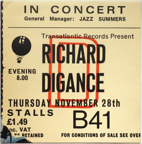 Richard Digance / In Concertβ