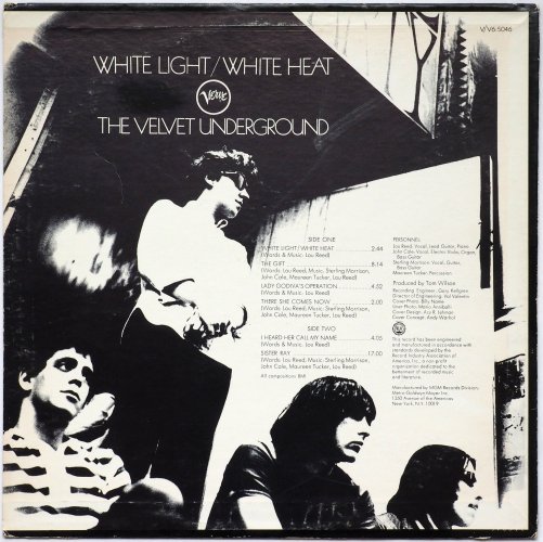 Velvet Underground / White Light/White Heat (US Mega Rare 1st Issue)の画像
