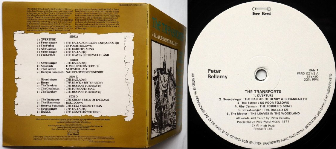 Peter Bellamy / The Transports: A Ballad Opera By Peter Bellamy (UKβ