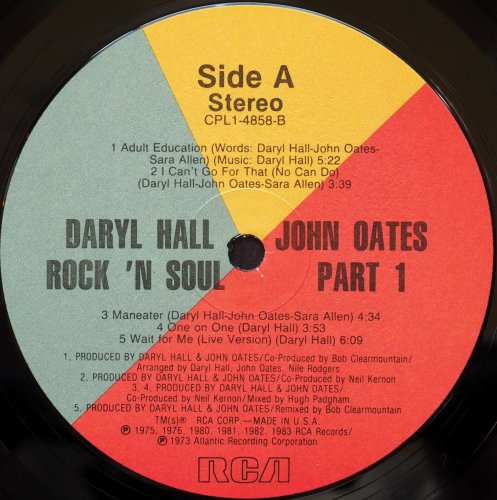 Daryl Hall John Oates / Rock 'N Soul Part 1 (In Shrink, w/Callender)β
