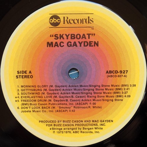 Mac Gayden / Skyboatβ