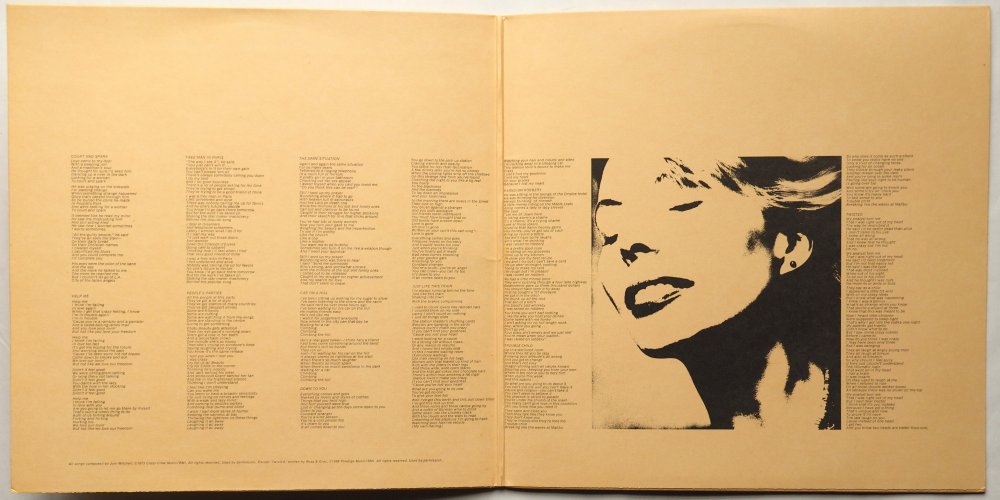 Joni Mitchell / Court And Spark (US Early Issue)β