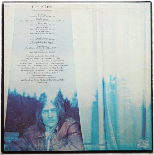 Gene Clark / Gene Clark (White Light) (US Early Issue)β