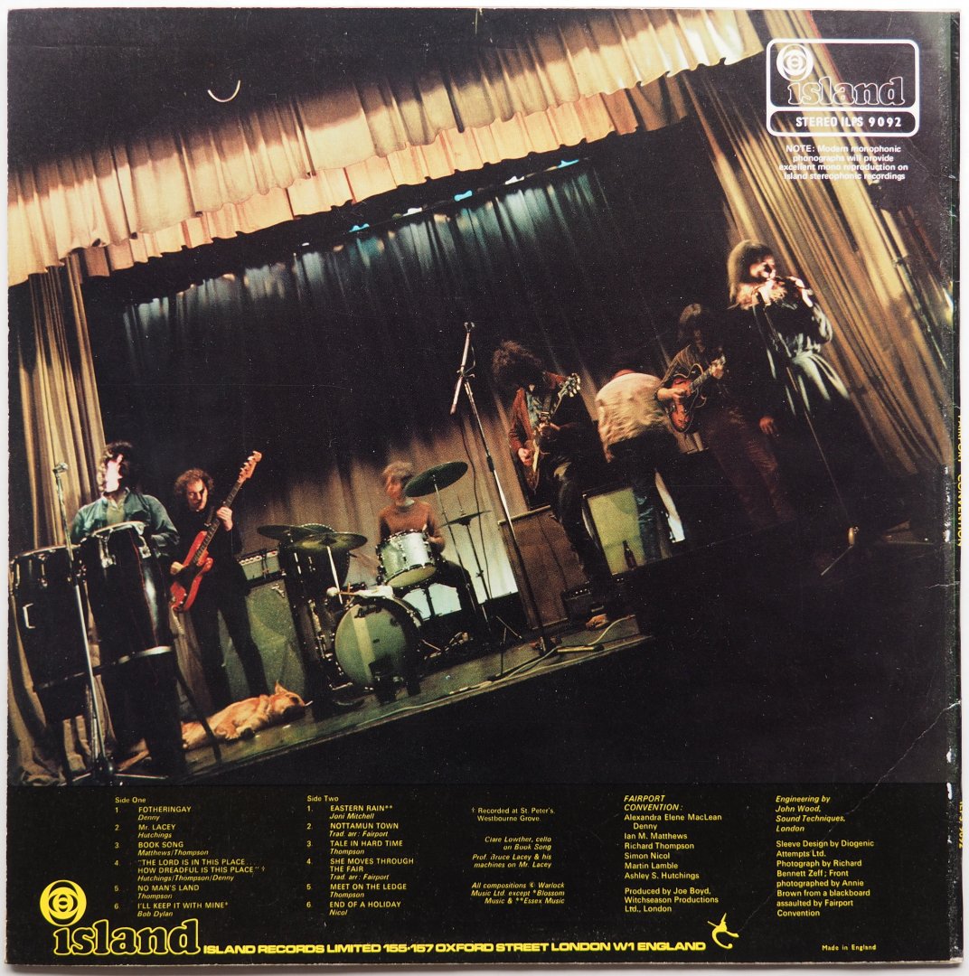 Fairport Convention / What We Did On Our Holidays (UK Red Eye 1st Issue)β