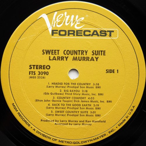 Larry Murray / Sweet Country Suiteβ