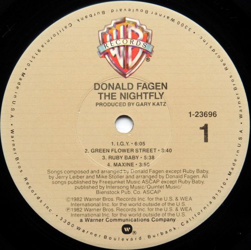 Donald Fagen / The Nightfly (쥢2, ξMASTERDISK ARL, ꥸʥ°)β