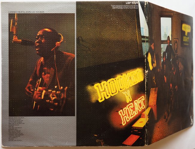 Canned Heat & John Lee Hooker / Hooker 'N Heat (UK Early Issue Matrix-1)β