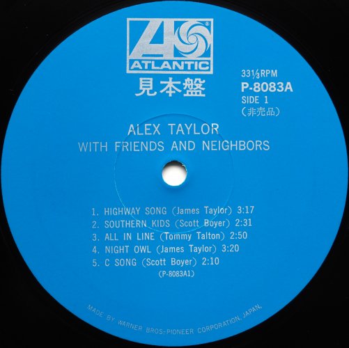 Alex Taylor / Alex Taylor With Friends and Neighbors (ĥ٥븫)β