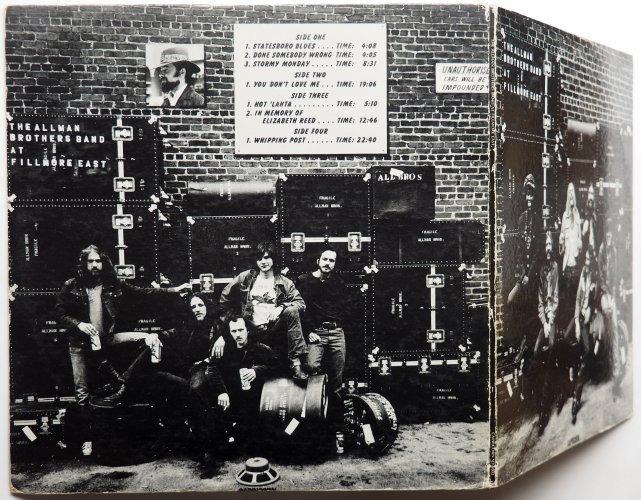 Allman Brothers Band / At Fillmore East (Pink Label Early Issue