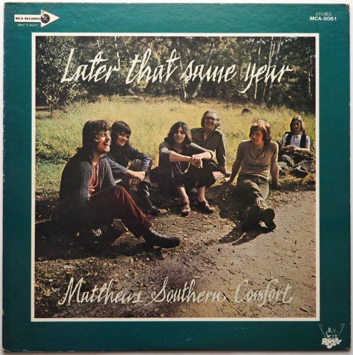 Matthews Southern Comfort / Later That Same Year (JP Early Issue)β
