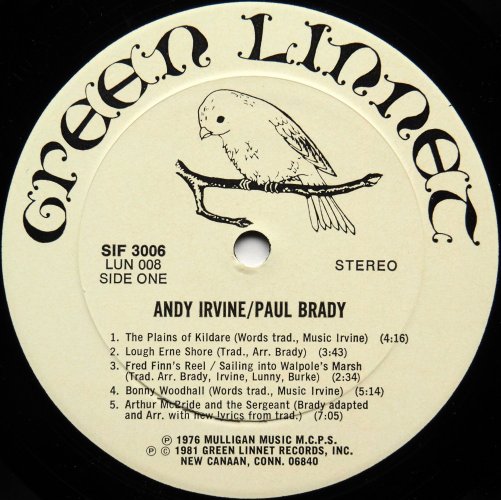 Andy Irvine - Paul Brady / Andy Irvine - Paul Brady (US)β