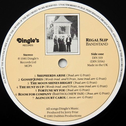 Regal Slip (Graham & Eileen Pratt) / Bandstandβ