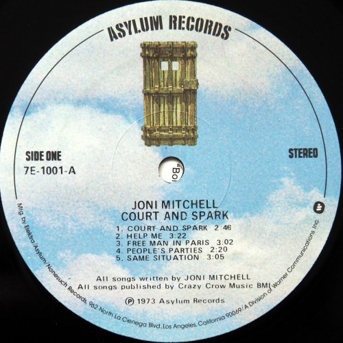 Joni Mitchell / Court And Spark (US 80s)β