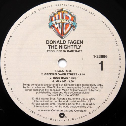 Donald Fagen / The Nightfly (Mega Rare Quiex II)β