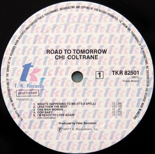 Chi Coltrane / Road To Tomorrowβ