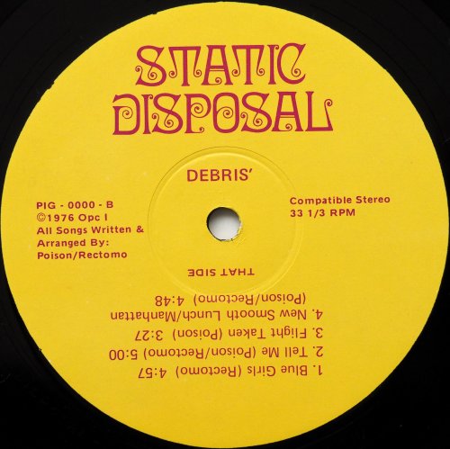 Debris / Debris (Static Disposal Original In Shrink!!!)β