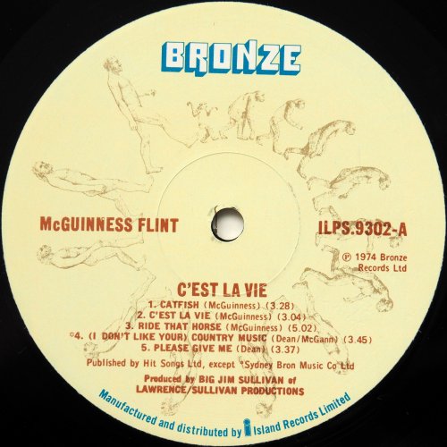 McGuinness Flint / C'est La Vie (UK)β